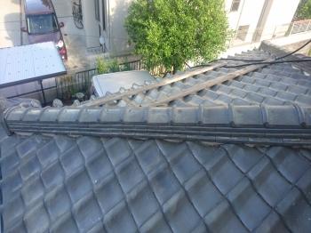 西尾市　塗装　樋　カバー工法　漆喰　一色町　雨漏り　ｶﾗｰﾍﾞｽﾄ　屋根　葺き替え　板金　修理　幡豆　瓦　吉良町　鳩　太陽光発電