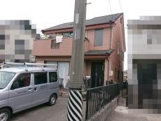 建物　外観　様子　塗装前