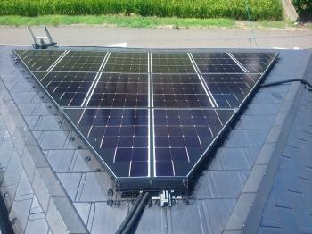 鳩対策　一色町　板金　塗装　修理　ｶﾗｰﾍﾞｽﾄ　西尾市　太陽光発電　葺き替え　漆喰　屋根　カバー工法　幡豆　瓦　樋　吉良町