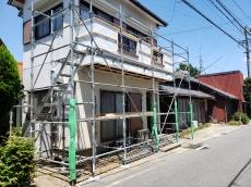 下地　完了　外装リフォーム