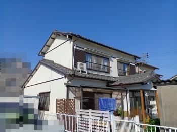 塗装　工事　完了　外装リフォーム　南西側