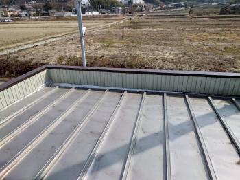 ﾊﾟﾗﾍﾟｯﾄ　内側　外壁　板金　既設　屋根　ｽﾃﾝﾚｽ
