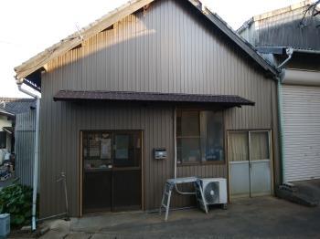 外壁板金(ｶﾞﾙﾊﾞﾆｳﾑ)　外壁板金(波板)　張り替え　修理　雨押え水切り板金