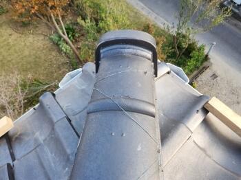 鬼瓦　瓦　鬼巻き　耐久性　防水性　高い　ｺｰｷﾝｸﾞ　施工　屋根