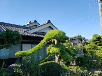 施工完了　破風　板金　巻き　外観　キレイ