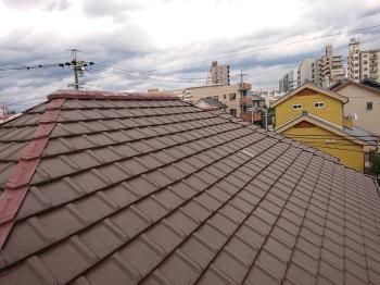 桟瓦　1枚　割れ　新しい　瓦　交換