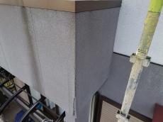 施工前　サイディング　劣化部　出隅部　4ヶ所　状態