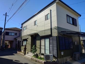 ｴｱｺﾝ　配管　脱着　配管　裏　外壁　しっかり　塗装