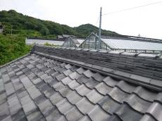 屋根　瓦　棟　付近　雨　侵入　雨漏り