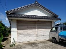 施工前　建物　外観　外装リフォーム　板金　南面　木　スカスカ　破風