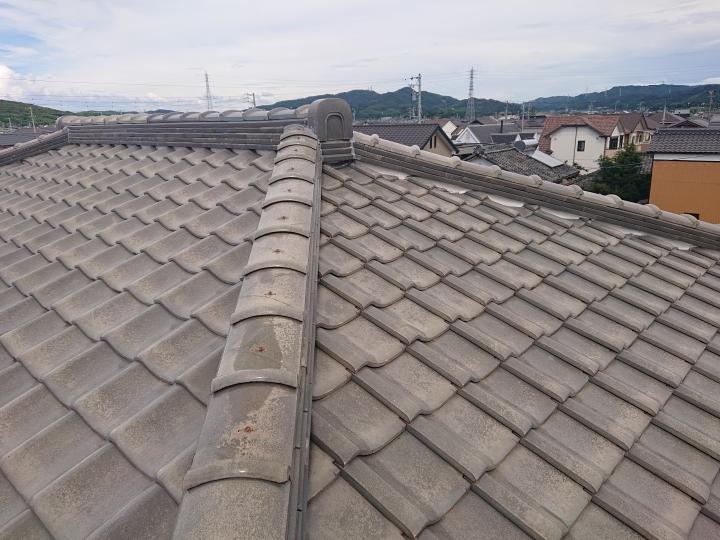 雨漏り　屋根　棟　築直し　ｶﾞｲﾄﾞﾗｲﾝ耐震棟工法