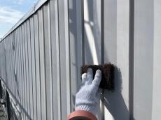 板金　部分　塗装前　ケレン　作業