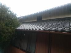 雨樋　軒樋　強風　飛散