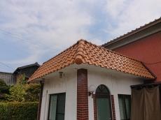 施工前　屋根　瓦　既設　屋根材　Ｓ瓦