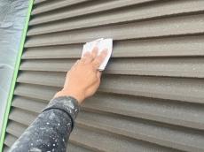 雨戸　塗装　外壁　ｹﾚﾝ　処理
