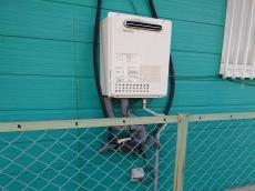 給湯器廻り　配管　切り離し　予定　屋根