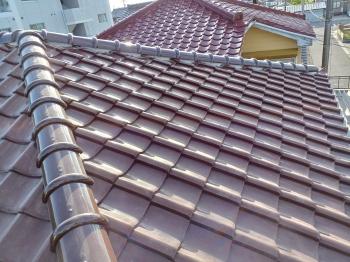 棟　ガイドライン工法　７寸丸　1本葺せ　雨漏り　心配　無い　耐震性　アップ