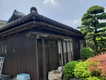 樋　取替え　工事　完了