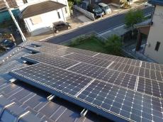 屋根　瓦　様子　施工前　太陽光ﾊﾟﾈﾙ