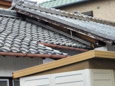 雨漏り　落ち屋根　発生　屋根　瓦　土葺き