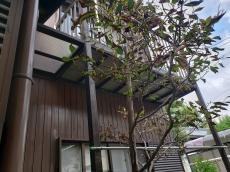 既存　アルミバルコニー　外壁　外装リフォーム工事