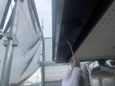 雨樋　軒樋　塗装中