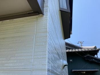 外装　リフォーム工事　外壁　サイディング　一部　コーキング補修　補修