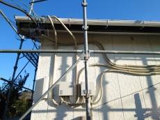 既設　太陽光発電システム　機器　配管　外壁　取付　脱着　予定