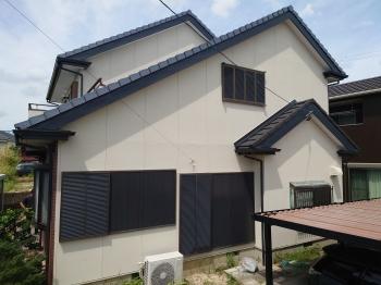 完了後　建物　全景　塗装