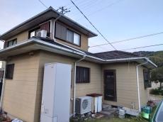 屋根材　ｾﾒﾝﾄ瓦　塗装