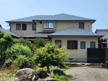 外壁　屋根　塗装　工事　完了