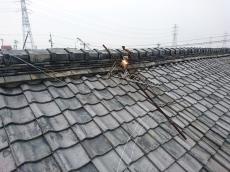太陽光発電　鳩　漆喰　塗装　西尾市　吉良町　一色町　幡豆町　屋根　瓦　修理　葺き替え　ﾎﾟﾘｶ　板金　漆喰　樋