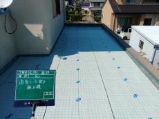 通気緩衝ｼｰﾄ　貼り　ｳﾚﾀﾝ工事