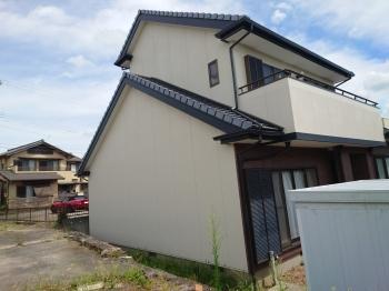 完了後　建物　全景　塗装工事