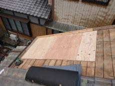 雨漏り　腐り　野地　補修