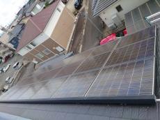 施工前　太陽光ﾊﾟﾈﾙ　様子　屋根　瓦