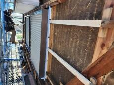 腐り　木下地　取替え　外壁　板金　雨漏り