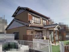 塗装前　外壁　建物　全景　南西側