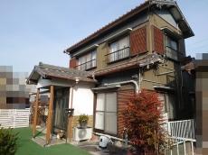 塗装前　外壁　建物　全景　南東側