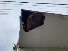 軒天　壊し　内部　雨漏り　下地　腐り