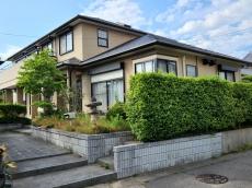 施工前　建物　全景　塗装　外壁　屋根