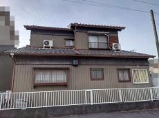 塗装前　建物　外壁　全景　北側