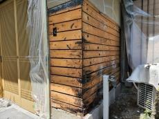 下地部分　石ﾀｲﾙ部　全体的　腐り　雨漏り