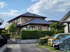 建物　全景　塗装　外壁　屋根　施工前