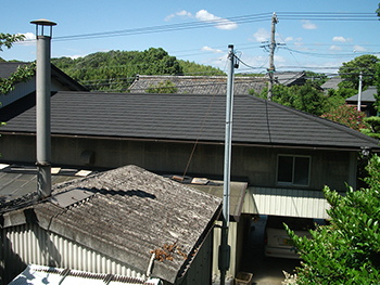 板金　樋　太陽光発電　漆喰　西尾市　吉良町　屋根　瓦　修理　葺き替え
