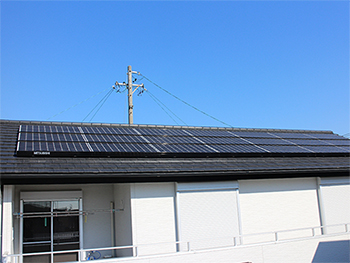 漆喰　西尾市　吉良町　屋根　瓦　修理　葺き替え　板金　樋　太陽光発電