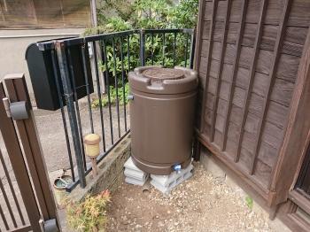 雨水タンク　設置　ガーデニング　災害時　使用　実用的
