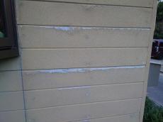 外壁　ｻｲﾃﾞｨﾝｸﾞ　劣化　塗装　不可　金属ｻｲﾃﾞｨﾝｸﾞ　ｶﾊﾞｰ工法　施工