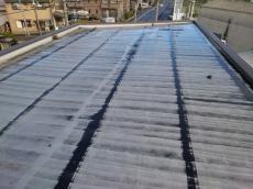 施工前　屋根　屋上　防水　シート防水　様子　雨漏り