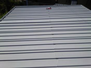 太陽光ﾊﾟﾈﾙ　イナバ物置　屋根　設置　可能